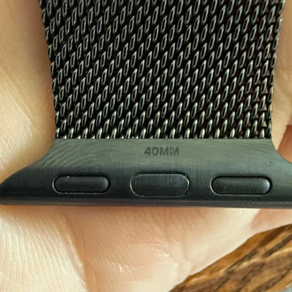 Black Milanese Loop Watch Band
